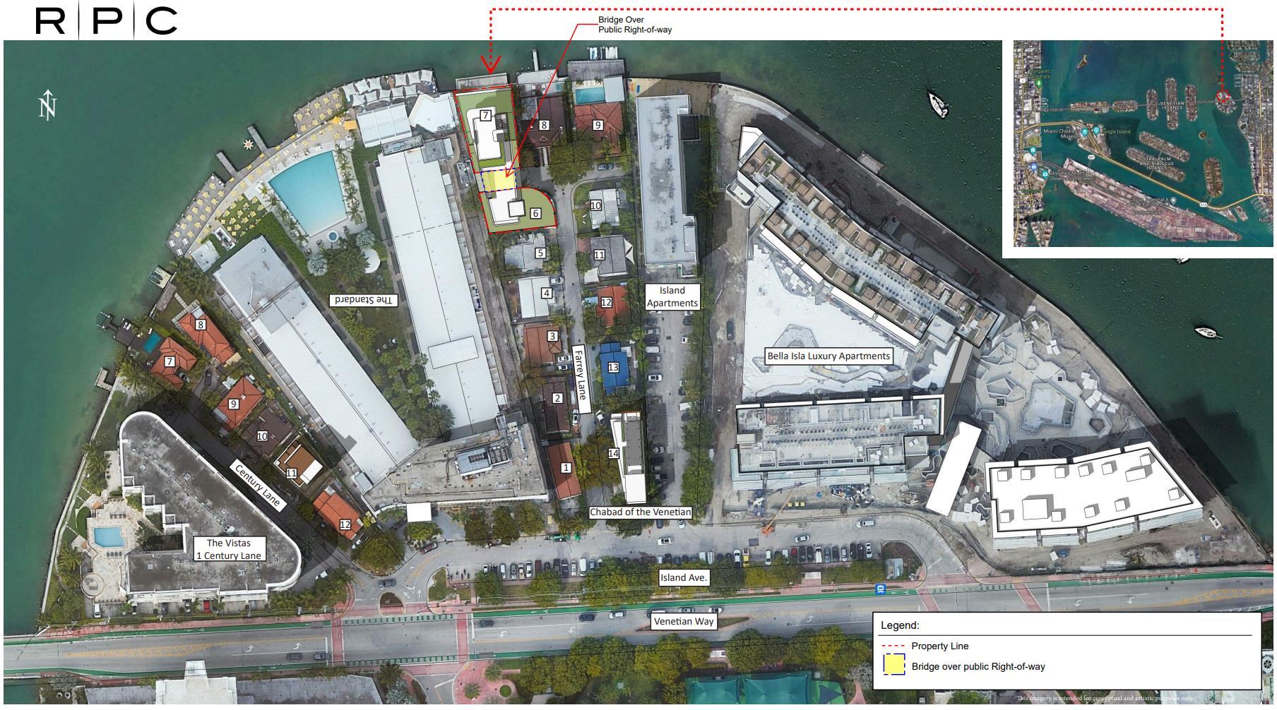 Belle Isle site location plan for Farrey Lane