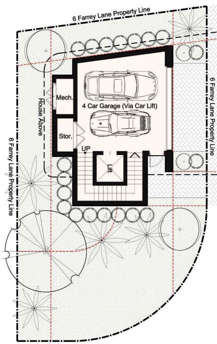 6 Farrey Lane guest house concept design plan